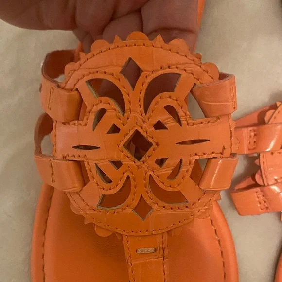 Circus by Sam Edelman Vibrant Orange Sandals - Picture 2 of 3